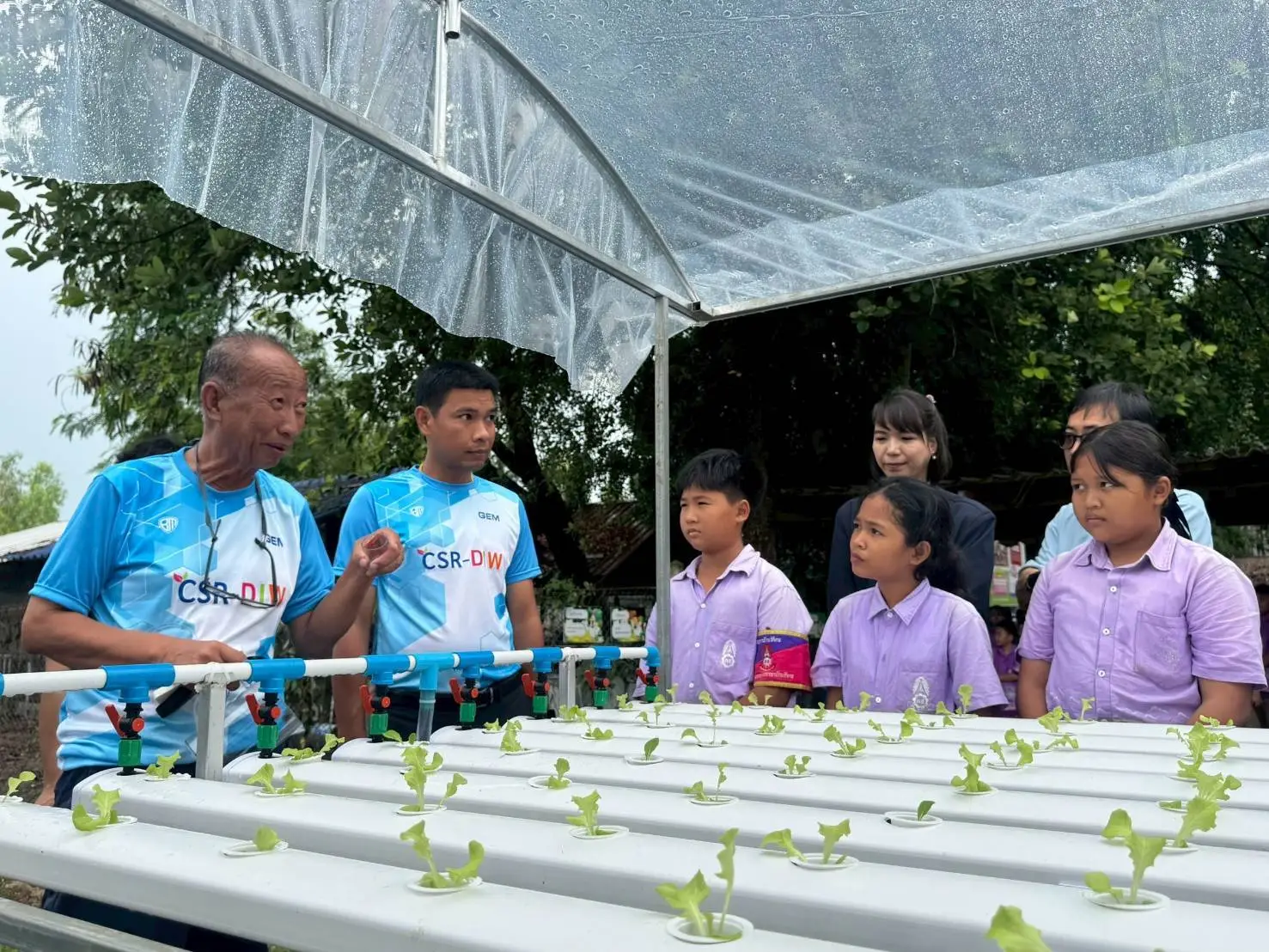 "ปลูกผัก...เพื่อน้อง" ขับเคลื่อน CSR-DIW สู่ชุมชน