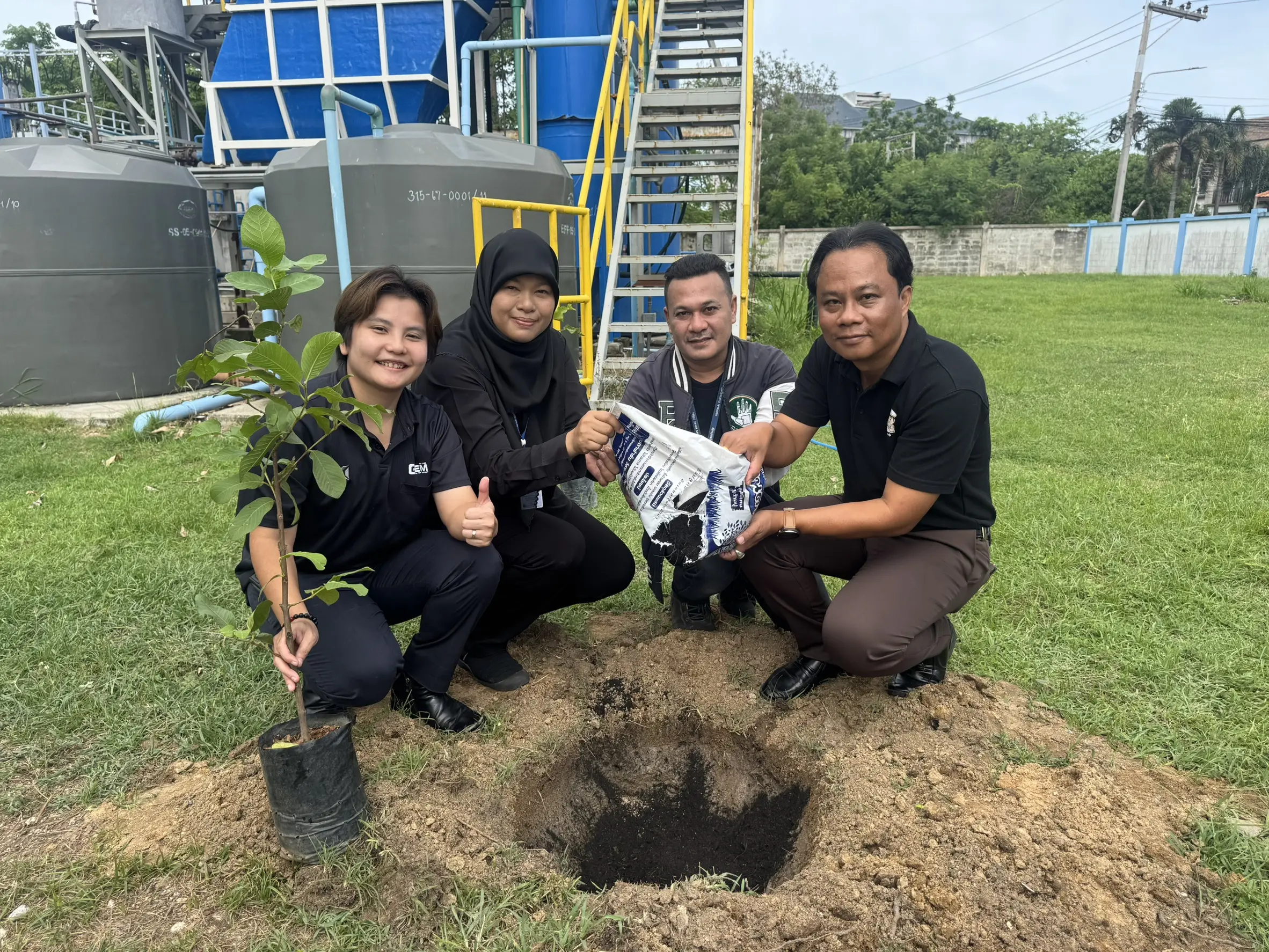 GEM Promotes Environmental Conservation through Green Space Expansion Activities.