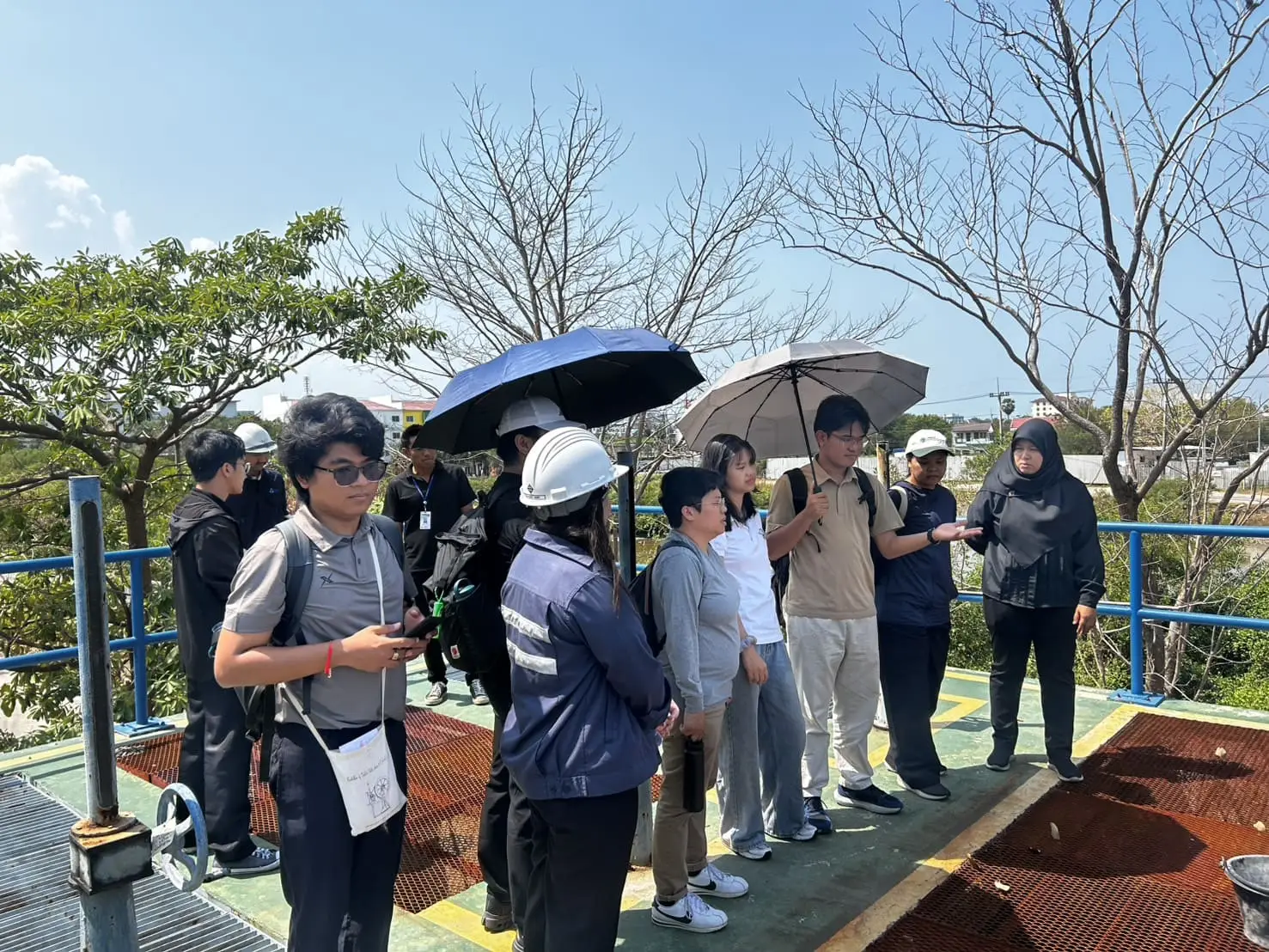GEM Welcomes Students from the Asian Institute of Technology for a Study Visit on Community Wastewater Treatment.