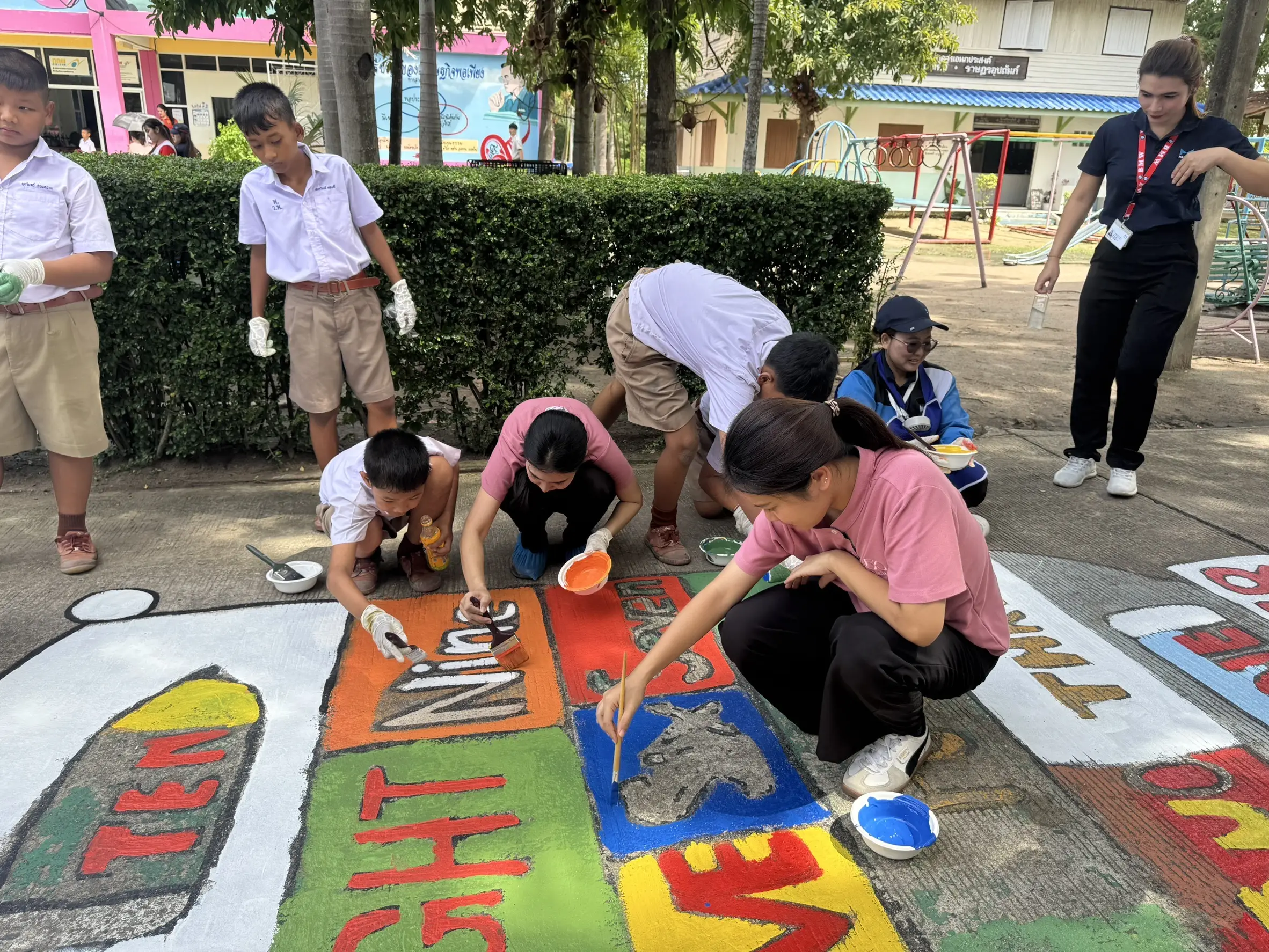 ร่วมกิจกรรม“พัฒนาโรงเรียน เสริมสร้างการเรียนรู้”