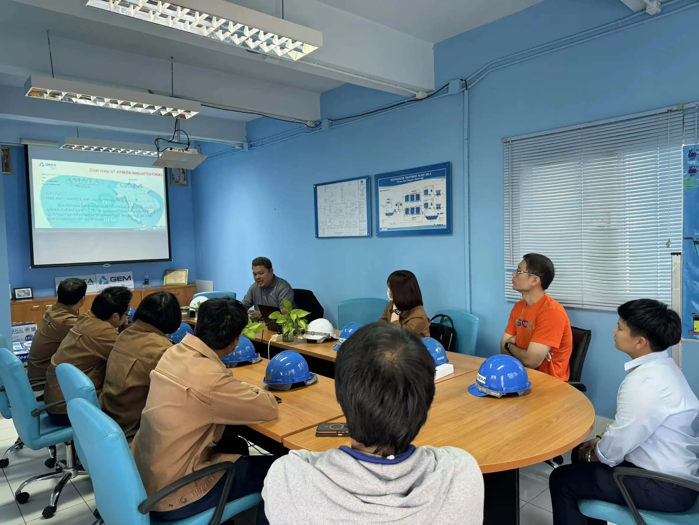 "GUSCO takes customers to visit the RO system"