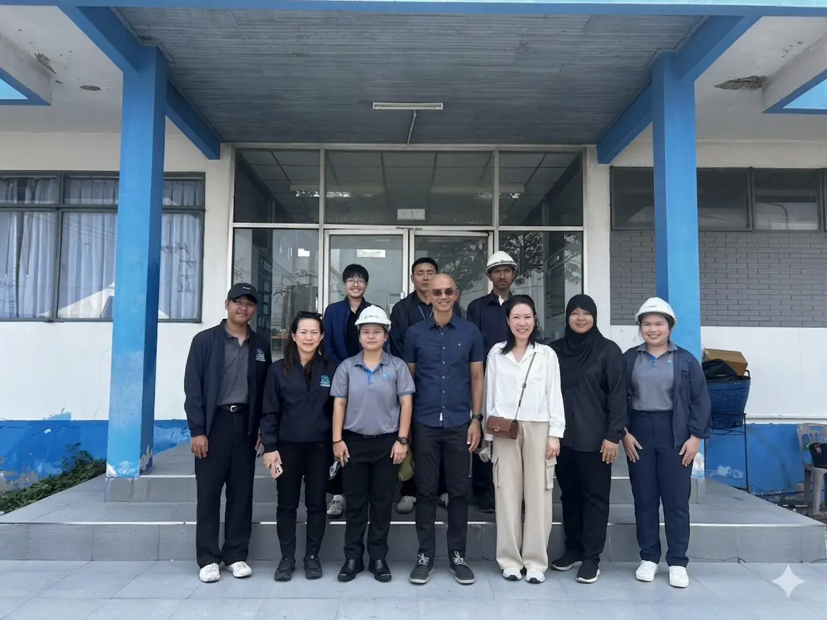 GEM Saensuk Unit Welcomes Delegation from the Pollution Control Department for a Study Visit on Wastewater Treatment System
